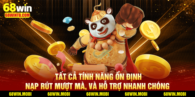 Trải nghiệm đa dạng các trò chơi siêu mượt từ nhà cái 68WIN