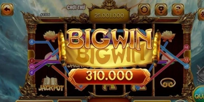 Kích hoạt tính năng Scatter nhận thưởng lớn